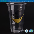 Transpartent Milkshake Plastic Cup with Good Quality